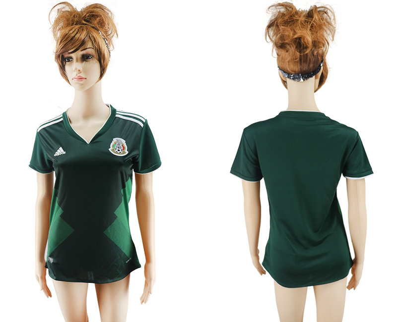 Maillot de femmes par cher Mexico PLAIN  2018 FIFA World Cup
